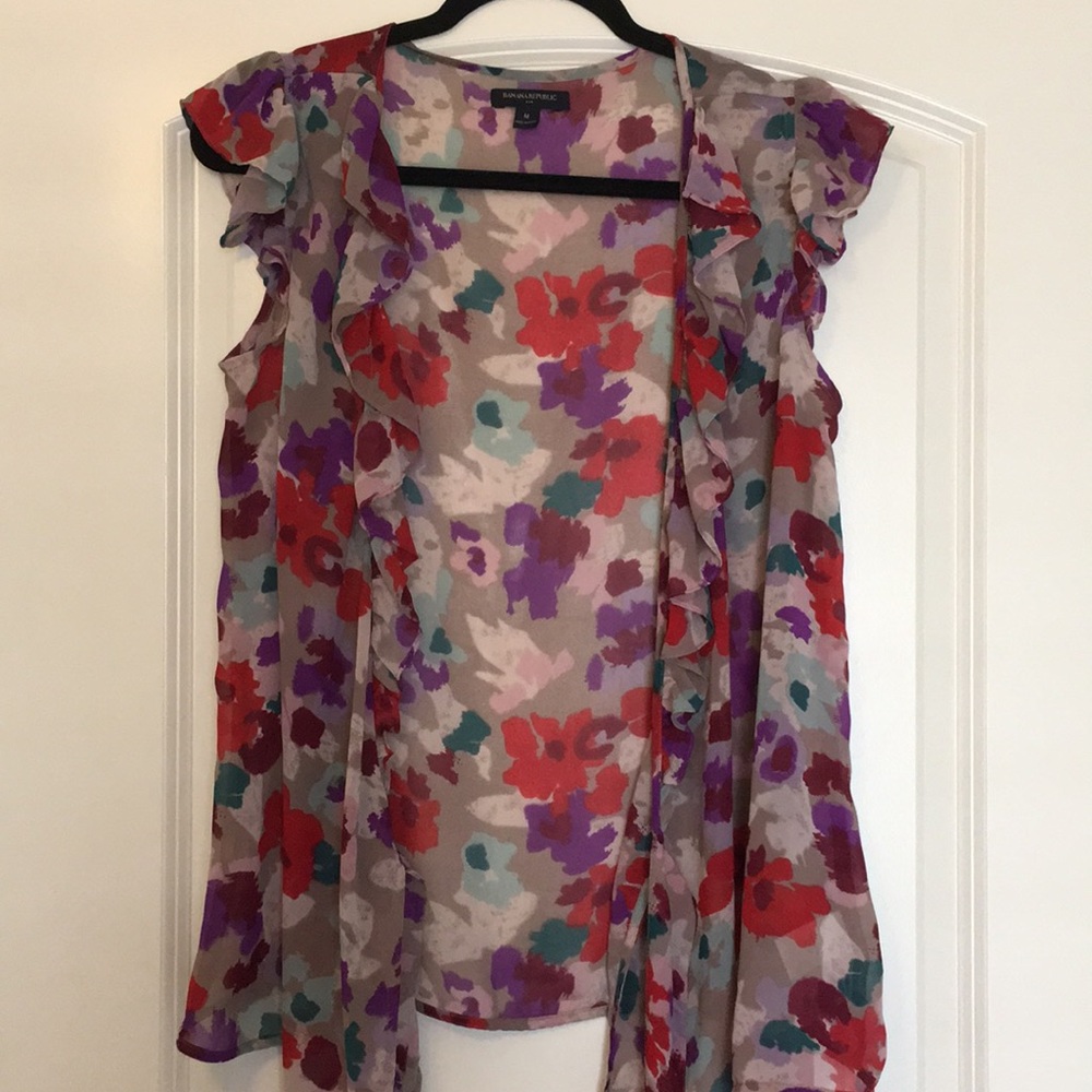 Banana Republic floral top